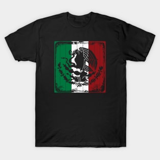 Escudo Mexicano retro T-Shirt